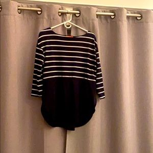 Boat neck Demi blouse